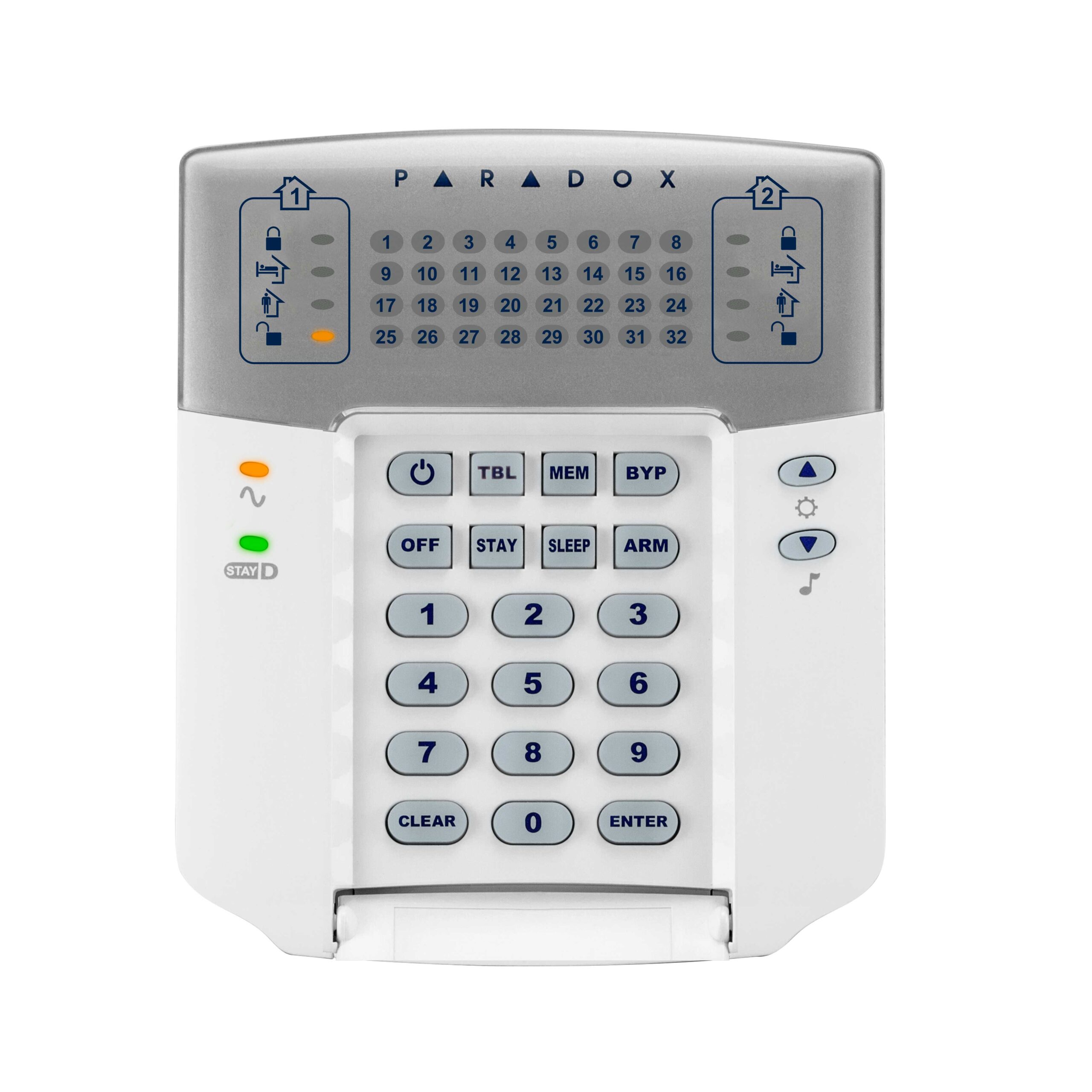 K32+ 32-Zone Hardwired LED Keypad Module