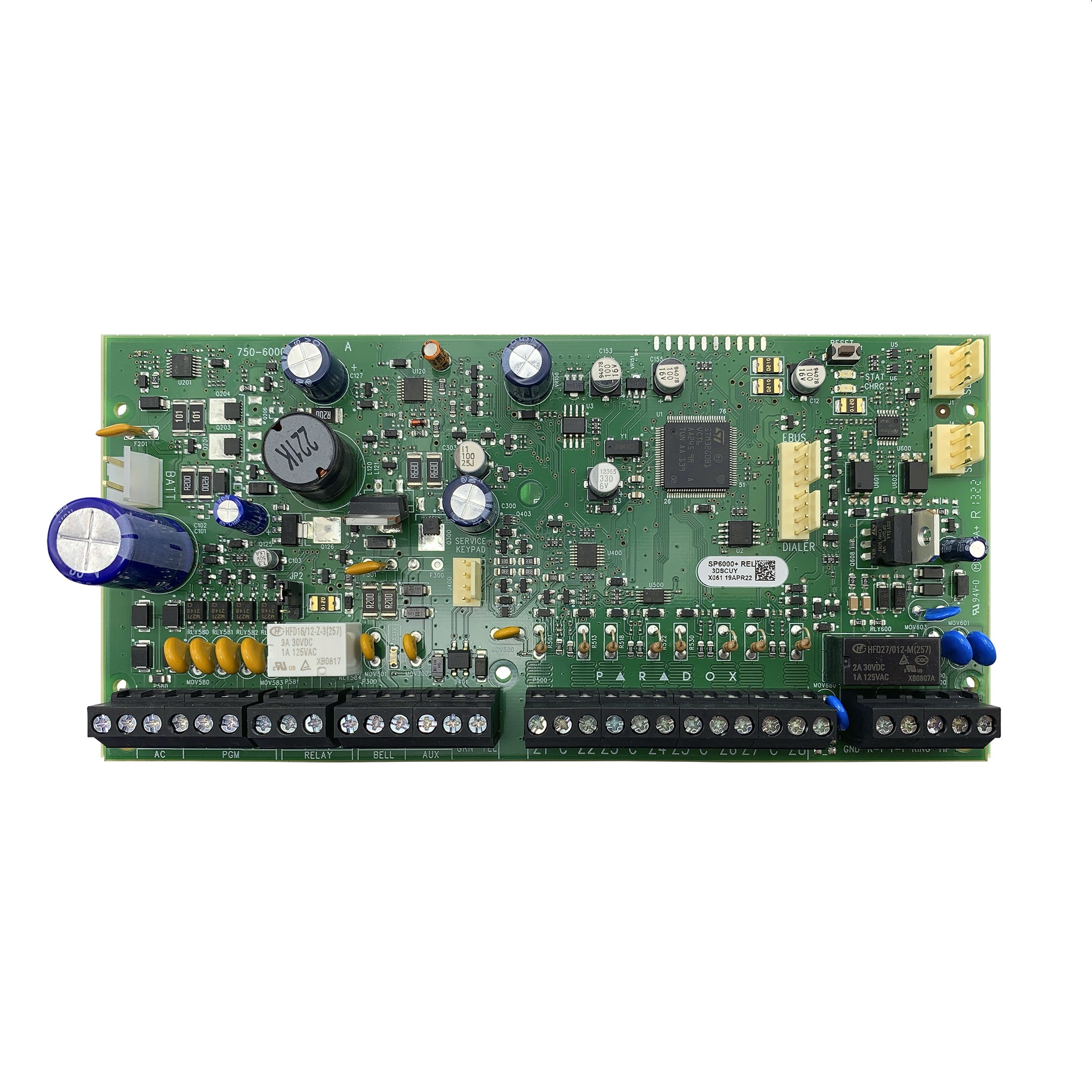 SP6000+ Spectra SP 8 zone, expandable to 32-zone control panel with StayD