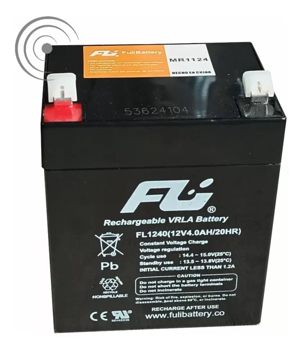 BATERÍA SELLADA 12V-4AH ORIGINAL, UPS, RESPALDO, FULIBATTERY